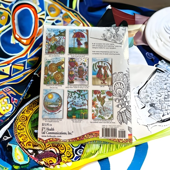 Inkspirations Color Me Greeting Cards - Picture 2 of 9